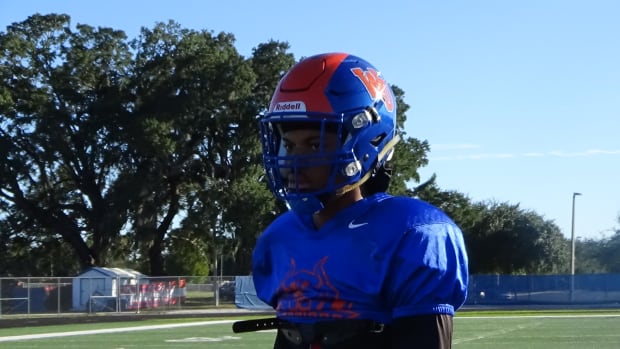 Jayden Gibson Wide Receiver West Orange High School